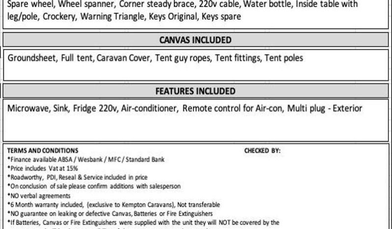 
								Caravan Gypsey Rascal full									