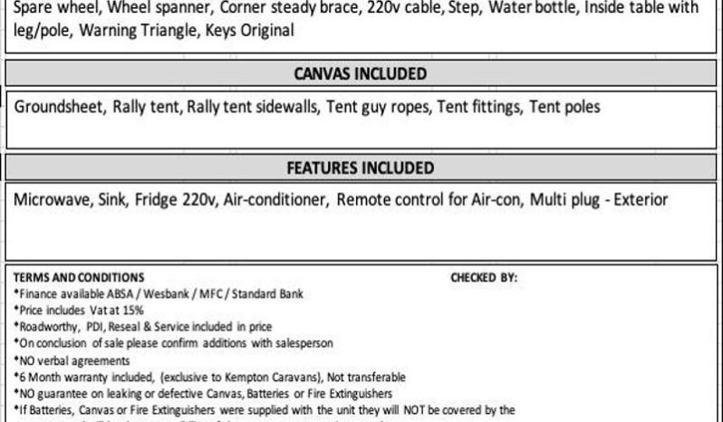 
								Caravan Gypsey Rascal full									