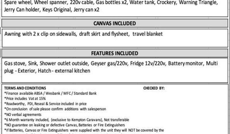 
								Caravan Jurgens Safari Xcape full									