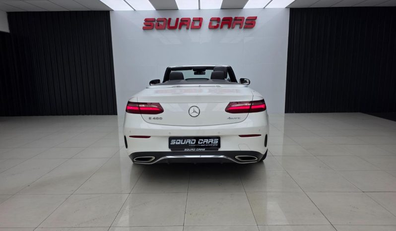
								Mercedes Benz E-Class Cabriolet 400 4M 9G-Tronic full									