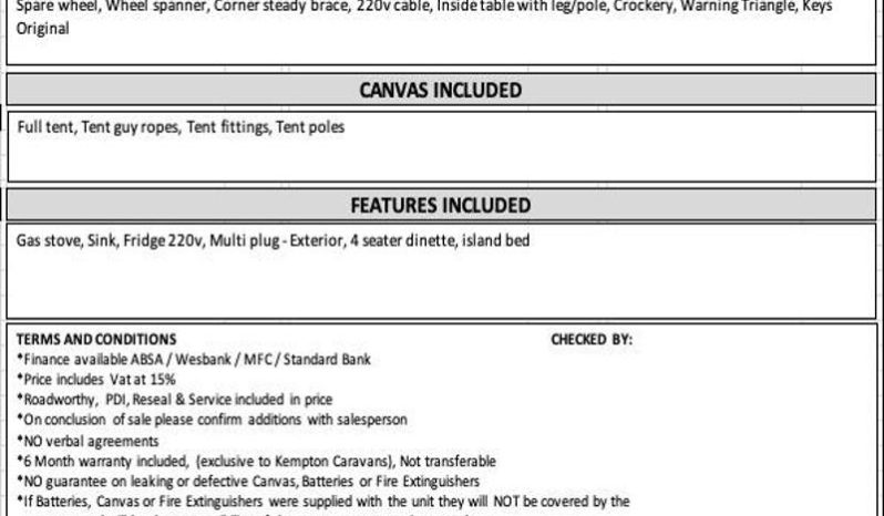 
								Caravan Gypsey Romany full									