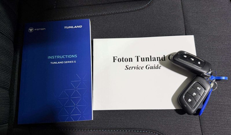 
								FOTON TUNLAND TUNLAND 2.0T G7 ELITE P/U D/C full									