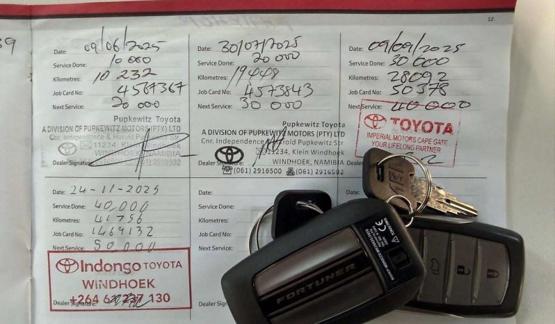 
								Toyota Fortuner FORTUNER 2.8GD-6 4X4 A/T full									