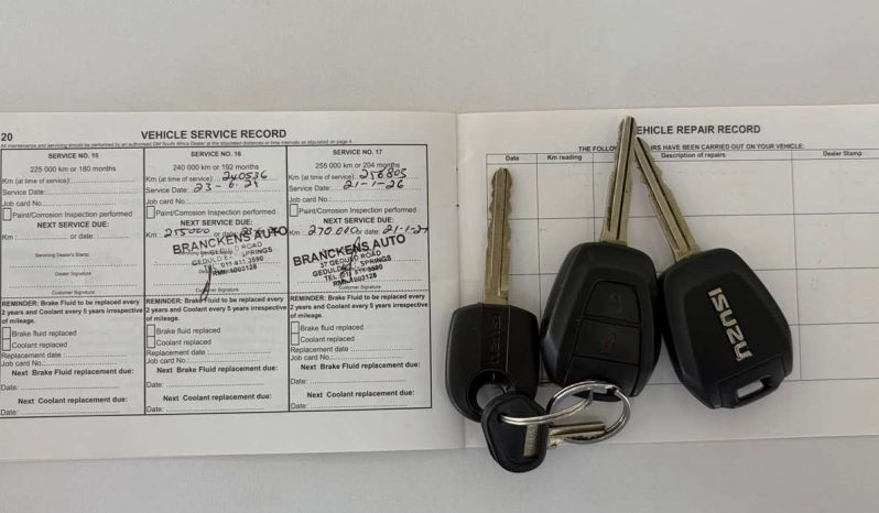 
								ISUZU KB 2004 – 2019 KB 300 D-TEQ LX 4X4 P/U D/C full									