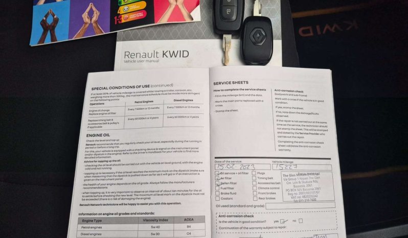 
								Renault KWID KWID 1.0 EXPRESSION / LIFE / EVOLUTION 5DR full									