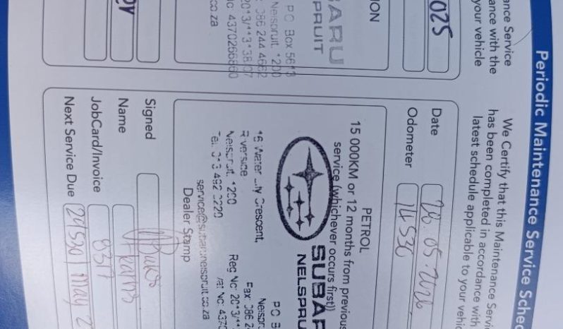 
								Subaru Forester 2.5 Sport Cvt full									