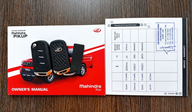 
								Mahindra SCORPIO / PIK UP PIK UP 2.2 mHAWK S6 REFRESH P/U S/C full									